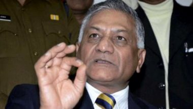 VK Singh Issues Clarification Over Comments on LAC Transgressions by Indian Soldiers, Says 'Report is Malicious Distortion'