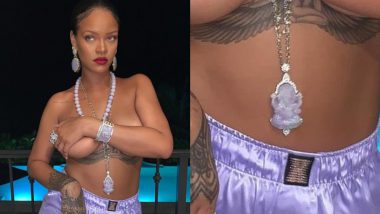 Rihanna Goes Semi-Nude in Her Latest Click But It's Her Lord Ganesha Locket That Offends Indian Twitterati