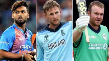 ICC Men's Player of the Month Awards: Rishabh Pant, Joe Root and Paul Stirling Nominated for January