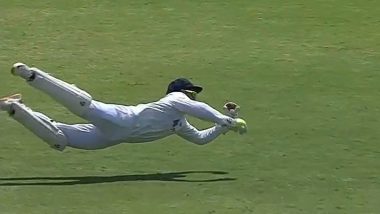 Rishabh Pant Catch Video: Team India Wicket-keeper Takes a Stunning One-Handed Diving Catch to Dismiss Ollie Pope