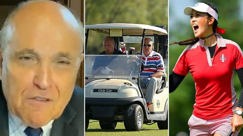Michelle Wie West Hits Out at Former New York Mayor Rudy Giuliani Over &lsquo;Panties&rsquo; Comment, Says &lsquo;I Shudder Thinking That He Was Smiling to My Face While Objectifying Me&rsquo;