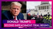 Donald Trump's Second Impeachment Trial Begins In US Senate, Republicans Signal Likely Acquittal