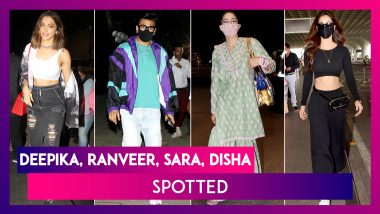 Deepika Padukone, Ranveer Singh, Nora Fatehi, Sara Ali Khan, Disha Patani, Ananya Panday & Others Spotted