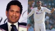 Sachin Tendulkar Praises Axar Patel for His Terrific Over to Zak Crawley During IND vs ENG Pink-Ball Test