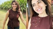 Samantha Akkineni Soaks in the &lsquo;Joy of Being Able to Pause&rsquo; and Her Cute Smile Says It All