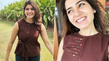 Samantha Akkineni Soaks in the ‘Joy of Being Able to Pause’ and Her Cute Smile Says It All