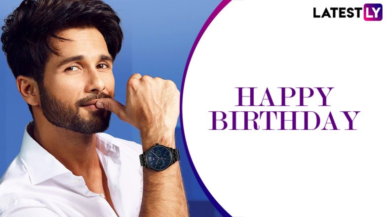 Shahid Kapoor Birthday: Popular Dialogues Of The Bollywood Actor As He ...