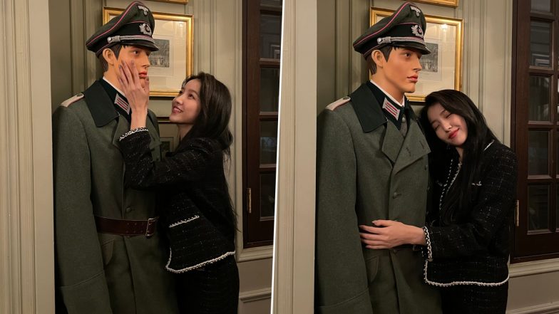 K-Pop Star Sowon Receives Flak for Posing With Mannequin Dressed As Nazi Soldier, Management Apologises