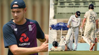 Stuart Broad Takes a Cheeky Dig at ICC for Lauding Virat Kohli’s ‘Heart-Warming’ Gesture Towards Joe Root During India vs England 1st Test 2021