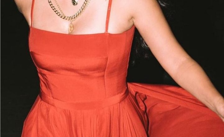 Sunny Leone Shares Glammed Up Photos in Red Maxi Dress From Designer Saisha Shinde!