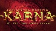 Suryaputra Mahavir Karna: Makers Unveil the Logo of the Period Drama, Lead Actor's Identity Kept a Mystery (Watch Video)