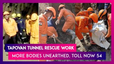 Tapovan Tunnel Rescue Operations Unearth More Dead, Toll Rises To 54 After Uttarakhand Flood