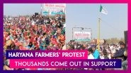Haryana: Farmers&rsquo; Protest Swell At Landhari Toll Plaza, Thousands Come Out In Support, Highways Blocked