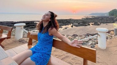 Looop Lapeta: Taapsee Pannu Enjoys Her Last Off-Day From Shoot by Spending Some Time at the Beach (See Pic)