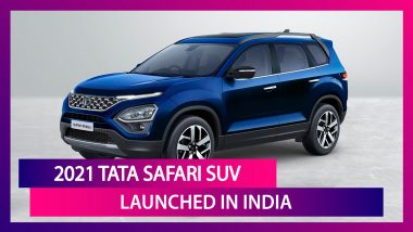 2021 Tata Safari SUV Launched in India; Check Prices, Features, Bookings & Specifications