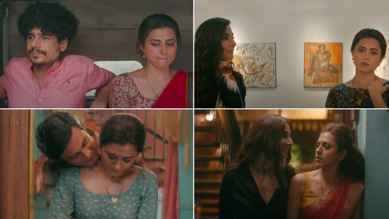 The Married Woman Teaser Ridhi Dogra Is Trying to Look For a Lost Piece of Herself Which She Finds in Monica Dogra (Watch Video) 📺 LatestLY picture picture
