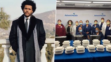 The Weeknd Donates Meals From Black-Owned Restaurants to Health-Care Workers of AdventHealth Carrollwood