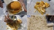 McDonald's Chicken Burger Ice-Cream? Viral Video of Cold Stone Dessert Made Out Of McChicken is Flipping Netizens Out! LOL at Funny Weird Food Memes and Jokes