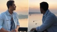 Vicky Kaushal Enjoys the Scenic Sunset on Banks of River Narmada (See Pic)