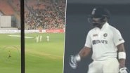 Virat Kohli Fan Breaches Security at Narendra Modi Stadium To Meet Indian Captain During IND vs ENG Day-Night Test