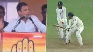 Virender Sehwag Shares Rahul Gandhi's Khatam-Tata-Bye-Bye Meme As India Bundle Out England for Just 112 Runs in Pink Ball Test