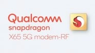 Qualcomm Snapdragon X65 5G SoC Announced, to Support Up to 10Gbps Speeds