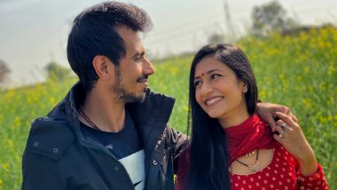 Yuzvendra Chahal Shares Romantic Photo With Wife Dhanashree Verma, Captions It ‘Gori Teri Aankhein Kahen’
