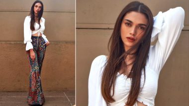 Aditi Rao Hydari’s Sexy Bell Bottom Look Is a Must Have in Your Wardrobe This Summer (View Pics)