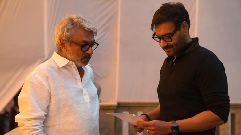 Ajay Devgn Starts Shooting For Alia Bhatt's Gangubai Kathiawadi Today; Reunites With Sanjay Leela Bhansali After Hum Dil De Chuke Sanam (View Pic)