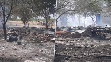 Tamil Nadu Fire: 19 Dead After Blaze Engulfs Firecracker Factory in Virudhunagar, PM Narendra Modi Approves Ex-Gratia of Rs 2 Lakh Each to Kin of Deceased