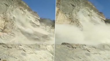 Uttarakhand: Landslide Occurs at NH58 Rishikesh-Srinagar Road in Tehri Garhwal