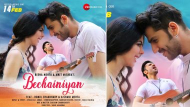 Amit Mishra and Reena Mehta’s Track ‘Bechainiyan’ Is All Set To Release This Valentine’s Day