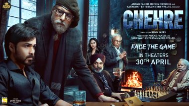 Chehre: Amitabh Bachchan, Krystle D’souza, Emraan Hashmi’s Mystery-Thriller To Release In Theatres On April 30