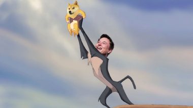 Elon Musk Is Flooding Twitter with Dogecoin Tweets Starting with Rafiki Lifting Simba Meme Edited with Doge! Fans Go Crazy With Funny Memes and Jokes As the Meme-Based Cryptocurrency Jumps By 60%
