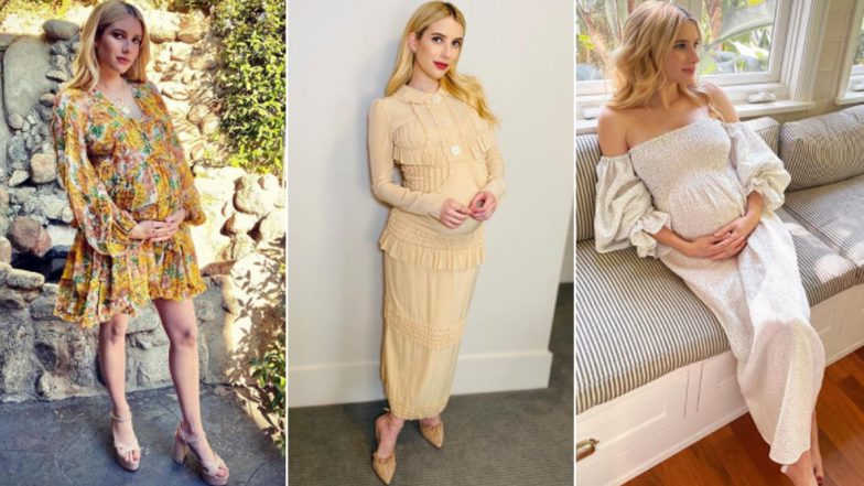 Emma Roberts Birthday: 5 Stunning Outfits From the Nancy Drew Actress’ Glam Maternity Wardrobe (View Pics)