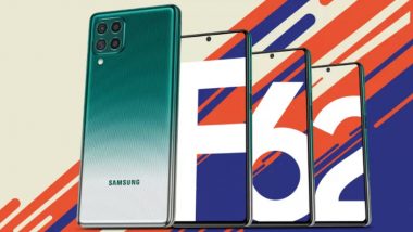 Samsung Galaxy F62 to Be Launched in India on February 15, 2021; Listed on Flipkart