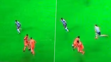 Cristiano Ronaldo Crashes Into Juventus Team-Mate Alex Sandro While Attempting A Dribble Against Porto in UCL 2020-21 Tie (Watch Video)