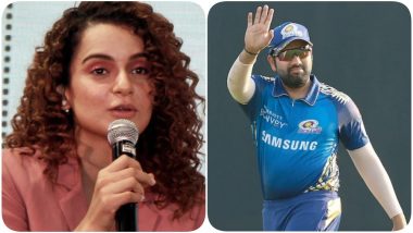 Kangana Ranaut Calls Out Rohit Sharma and Indian Cricketers, Calls Protesting Farmers 'Terrorists'! Twitter Removes Tweet for Violating Rules