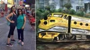 The Girl On The Train Star Parineeti Chopra's Mother Dedicates Painting to Celebrate Daughter's Netflix Film