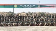 Yudh Abhyas Exercise 2021: Indo-US Joint Military Training Exercise Begins in Rajasthan