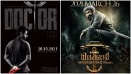 Doctor To Release On March 26! Sivakarthikeyan&rsquo;s Film To Clash With Mohanlal&rsquo;s Marakkar Arabikadalinte Simham In Theatres