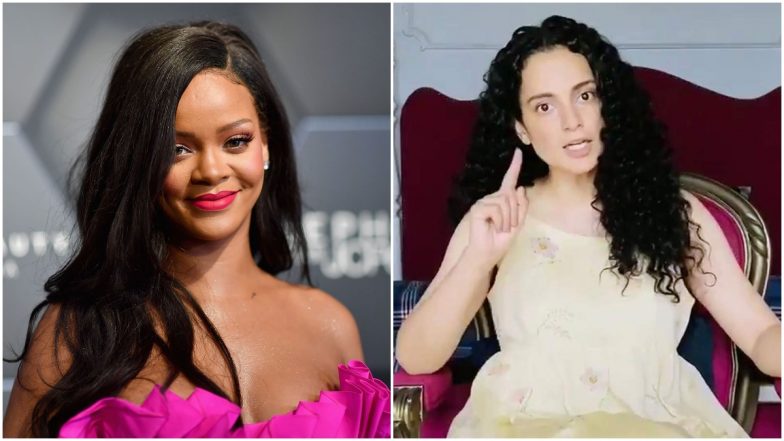 Rihanna Shows Solidarity Towards Farmers’ Protests in India, Kangana Ranaut Responds Harshly to Her Tweet