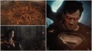 &lsquo;Black Suit Superman&rsquo; Rules in This Teasing Glimpse of Zack Snyder&rsquo;s Justice League Trailer (Watch Video)