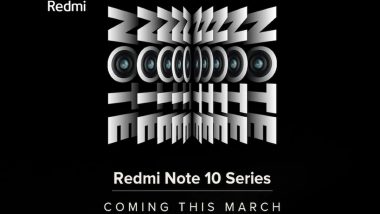 Xiaomi Redmi Note 10 Series to Be Launched in March 2021, Teased on Amazon India