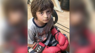 Abram's Latest Boxing Gloves Picture Makes Gauri Khan Call Him 'My Mike Tyson'