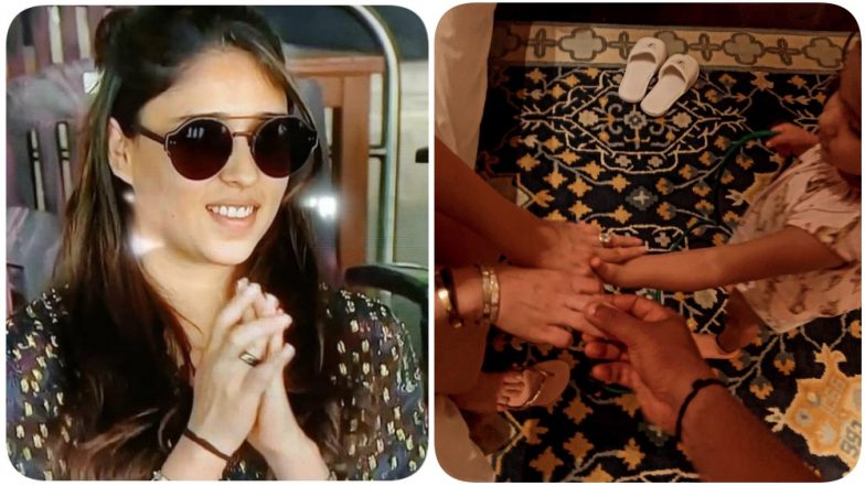 Rohit Sharma & Samaira Massage Ritika Sajdeh’s Fingers After her 'Fingers Crossed' Moment While Hitman was Batting (See Pic)