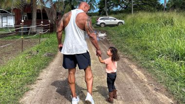 Dwayne Johnson Takes a Walk with His Sweetheart Tiana; Hollywood Star Pens Heartwarming Post for Daughter