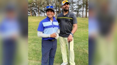 Sachin Tendulkar and Yuvraj Singh Go Golfing Together, Master Blaster Shares Picture on Social Media