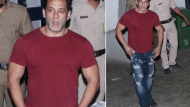 Salman Khan Sports A Heavy Grey Stubble; Is That His New Look From Tiger Zinda Hai Sequel? (View Pics)