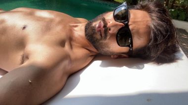 Jersey Actor Shahid Kapoor Sets Fitness Goals as He Sweats It out in the Gym